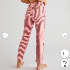 Wrangler Wild West striped red jeans